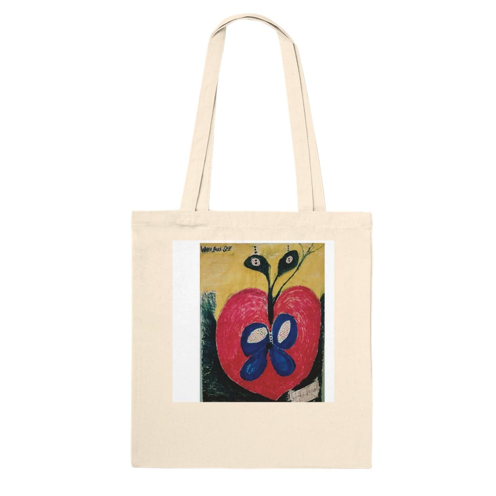 When ears see by NICE VIBES! Premium Tote Bag Natural
